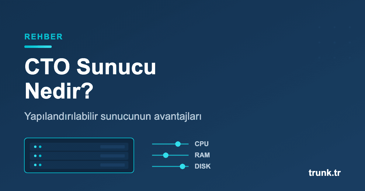 CTO sunucu nedir - yapılandırılabilir configure to order sunucu
