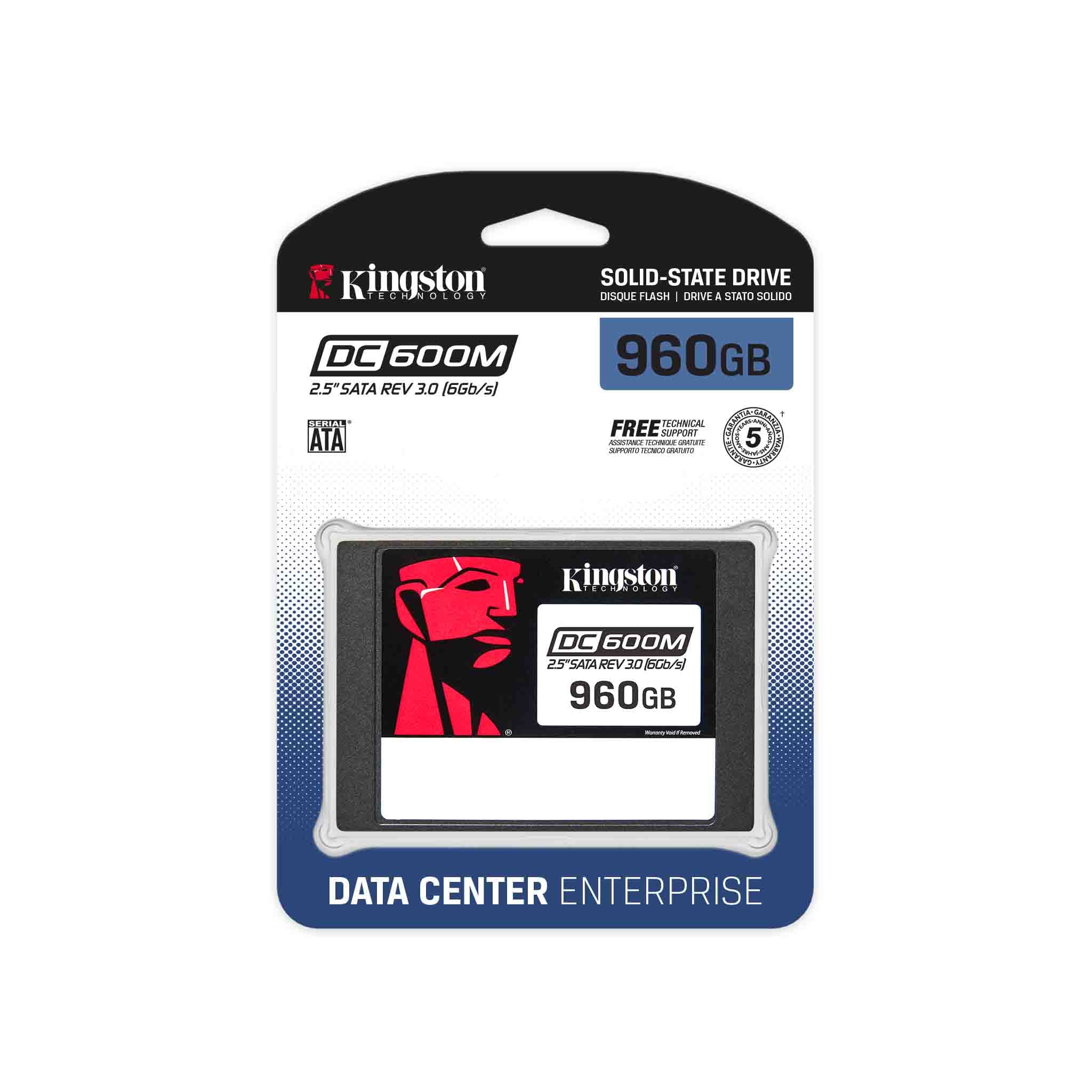 Kingston DC600M 960GB 2.5" Enterprise Sunucu SSD