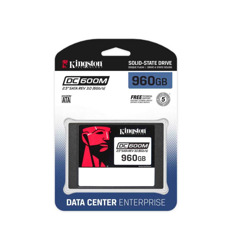 Kingston DC600M 960GB 2.5" Enterprise Sunucu SSD
