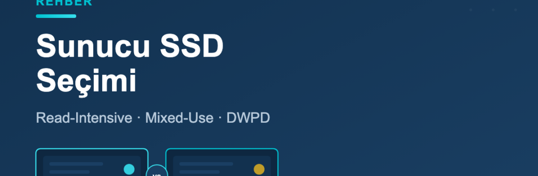 Sunucu SSD seçimi - enterprise SSD read-intensive mixed-use